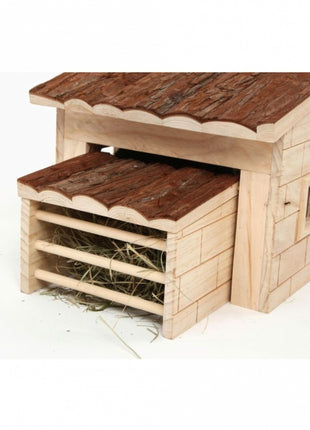 Kerbl Nagerhaus mit integrierter Heuraufe