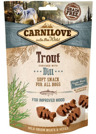 Carnilove Dog Snack Fresh Soft Trout+Dill 200g