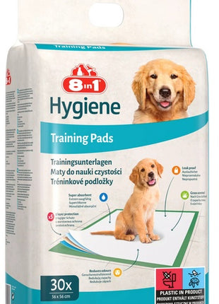 8in1 Mata absorbująca Training Pads 56x57cm - duże opakowanie 30szt