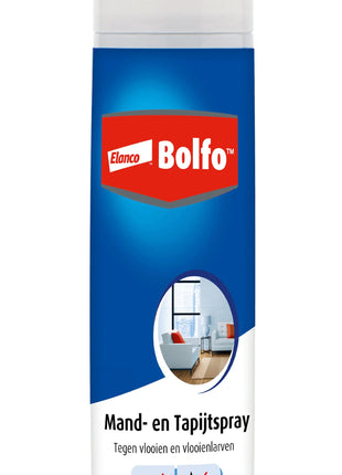 Bolfo Basket and Carpet Spray 400 ml – Effective protection against fleas and larvae in the home.