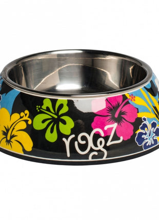 ROGZ Bubble Bowlz DayGlo Floral, 160 ml