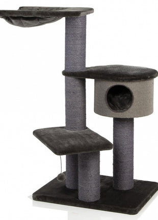 CanadianCat® Kratzbaum Coony 130 - grau