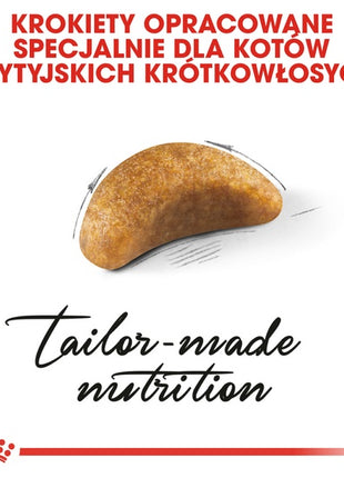 Royal Canin British Shorthair Kitten karma sucha dla kociąt, do 12 miesiąca, rasy brytyjski krótkowłosy 400g