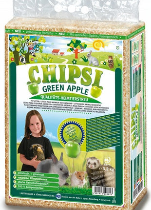 Chipsi Green Apple Ściółka 60L / 3,2kg