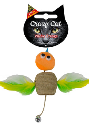 CRAZY CAT Wacko Orange mit 100% Catnip