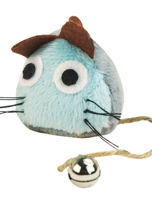 CRAZY CAT Funny Mouse Blau mit 100% Catnip