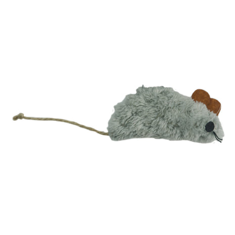 CRAZY CAT Grey Mouse mit 100% Catnip