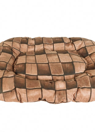 CARBONE Hundekissen Floconne, 75 x 50 cm