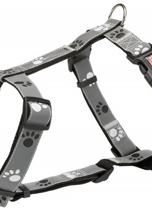 Trixie Szelki Silver Reflect odblaskowe M-L 52-75cm/25mm [12233]