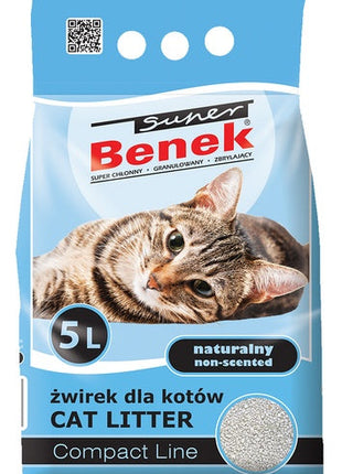 Super Benek Compact Blekitny zwirek