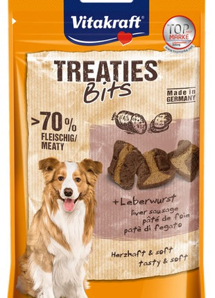 Vitakraft Dog Treaties Bits - Smaczne Kawałki - wątroba 120g [2328807]
