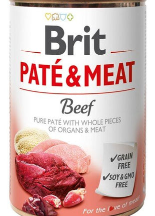 Brit Pate & Meat Dog Beef puszka 800g