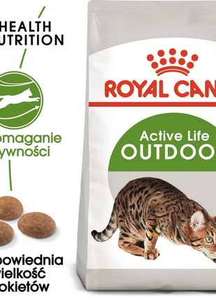 Royal Canin Outdoor karma sucha dla kotów dorosłych, wychodzących na zewnątrz 400g