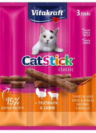 Vitakraft Cat Stick Classic Indyk i Jagnięcina 18g [18202]