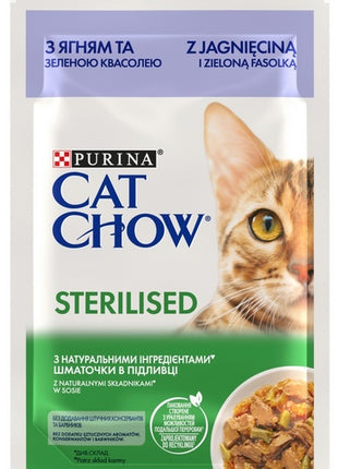 Purina Cat Chow Sterilised Jagnięcina saszetka 85g