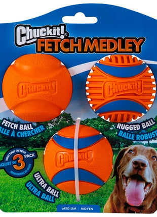 Chuckit! Fetch Medley III 3pak [47089D]