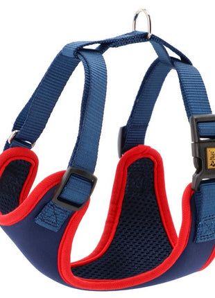 Dingo Szelki bezuciskowe z dwupaskową regulacją S granatowe