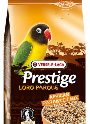 Versele-Laga Prestige African Parakeet Loro Parque Mix średnia afrykańska papuga (nierozłączka) 1kg