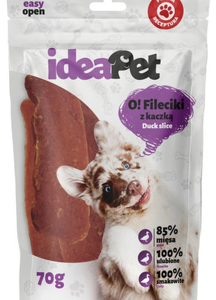 IdeaPet O! Fileciki z kaczką 70g