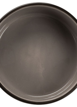 Trixie Miska ceramiczna czarna w szare łapki 0,3L/12cm [TX-24531]