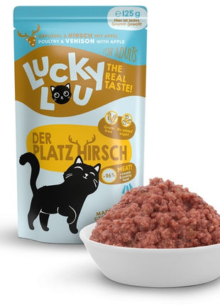 Lucky Lou Lifestage Adult Drób i jeleń saszetka 125g