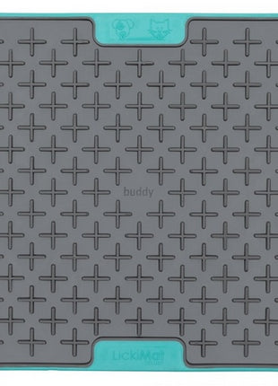 LickiMat Buddy Deluxe/Tuff Krzyżyk twardy turkusowy