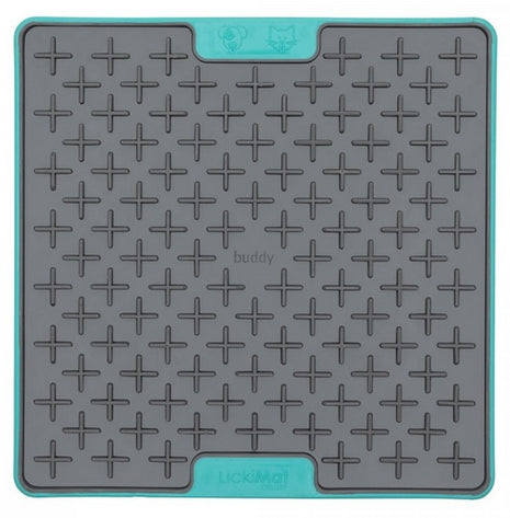 LickiMat Buddy Deluxe/Tuff Krzyżyk twardy turkusowy
