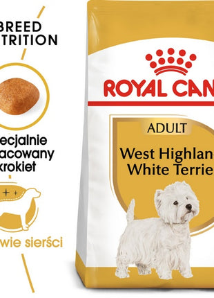 Royal Canin West Highland White Terrier Adult karma sucha dla psów dorosłych rasy west highland white terrier 3kg