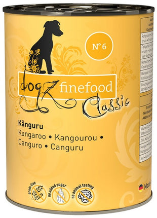 Dogz Finefood Classic N.06 Kangur puszka 400g