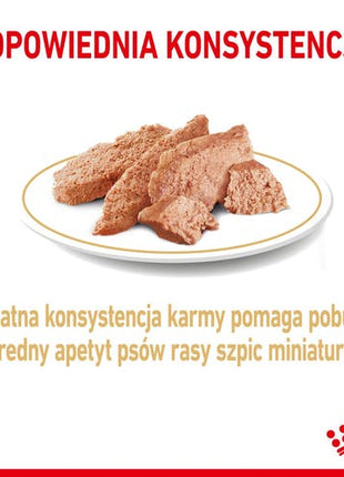 Royal Canin Pomeranian Adult karma mokra dla psów dorosłych rasy szpic miniaturowy, pasztet saszetka 85g