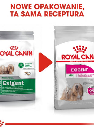 Royal Canin Mini Exigent karma sucha dla psów dorosłych, ras małych, wybrednych 1kg