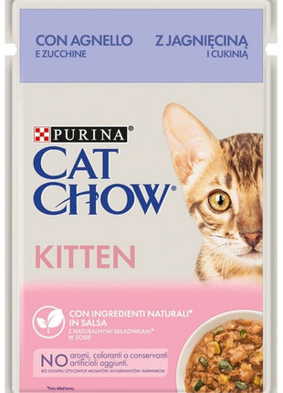 Purina Cat Chow Kitten Jagnięcina saszetka 85g