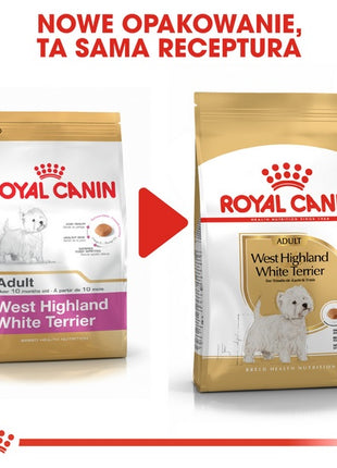 Royal Canin West Highland White Terrier Adult karma sucha dla psów dorosłych rasy west highland white terrier 3kg