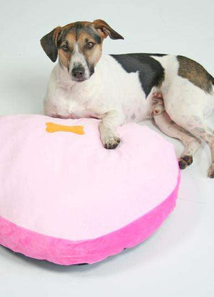 Pet-Star Bett/Kissen SWEETHEART, 65 cm, Pink