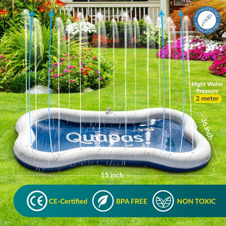 QUAPAS! Wassersprinkler-Matte