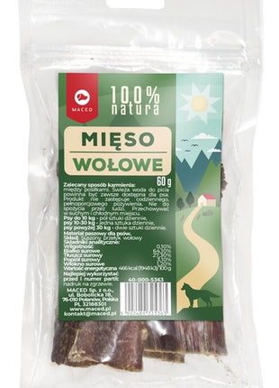 Maced 100% Natura Mięso wołowe 60g