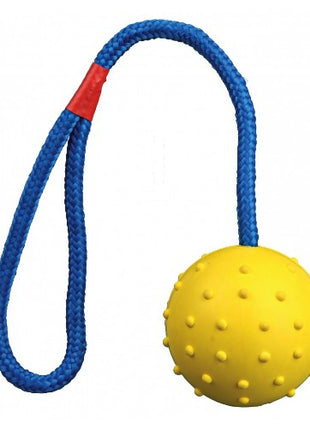 Trixie Piłka gumowa na sznurku 6/30cm [3305]