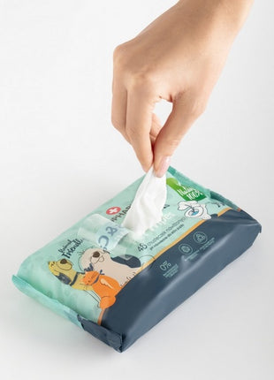 Opharm Dogs & Cats Pet Wipes - chusteczki nawilżane dla psa i kota 48szt