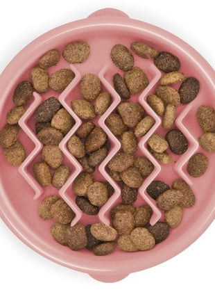 Outward Hound Fun Feeder Tiny (XS) Miska spowalniająca różowa [69754]