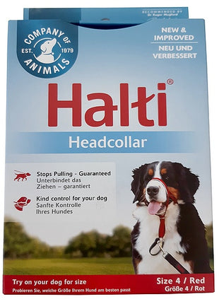 Halti Kantarek - obroża uzdowa rozmiar 4 czerwona