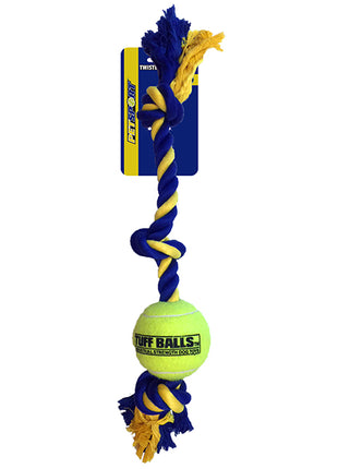PETSPORT Large-3-Knotenseil mit Ball