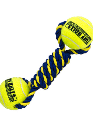 PETSPORT Baumwollhantel mit Bällen