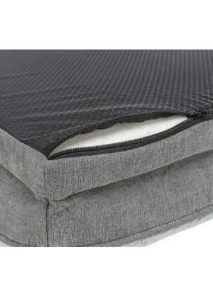 Trixie Vital Bett Lino Soft - grau/hellgrau - 110 × 75 cm