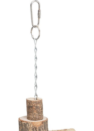 Trixie Nymphensittich-Spielzeug, Naturholz, 40 cm