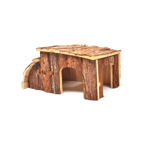Rinden-Holzhaus