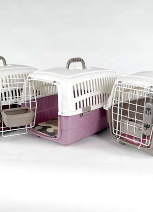 Transportbox Voyager Luxus mit Kissen + Napf