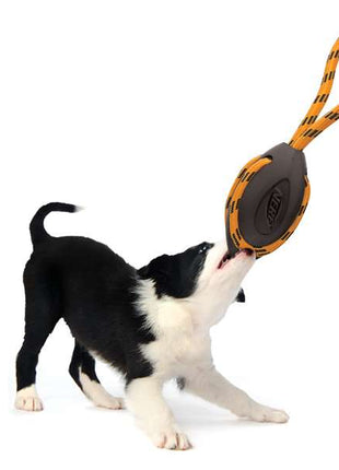 NERF DOG Rubber and Rope Tug