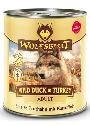 Wolfsblut Adult Wild Duck & Turkey 800g